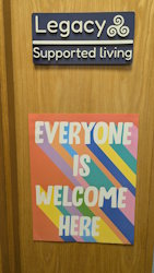 Legacy Supported Living Office Door